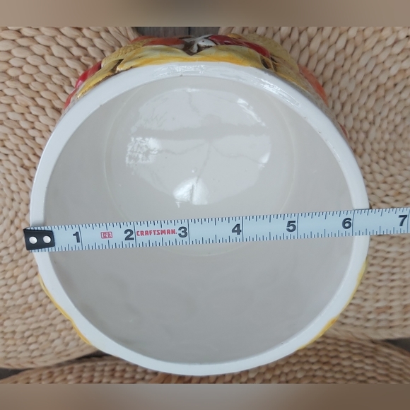 Napco Japan 1970s Pinapple Cookie Jar - Picture 10 of 12